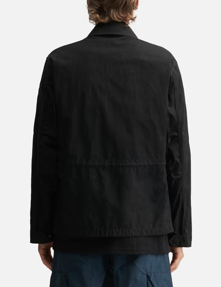 Twill Zip Lens Jacket
