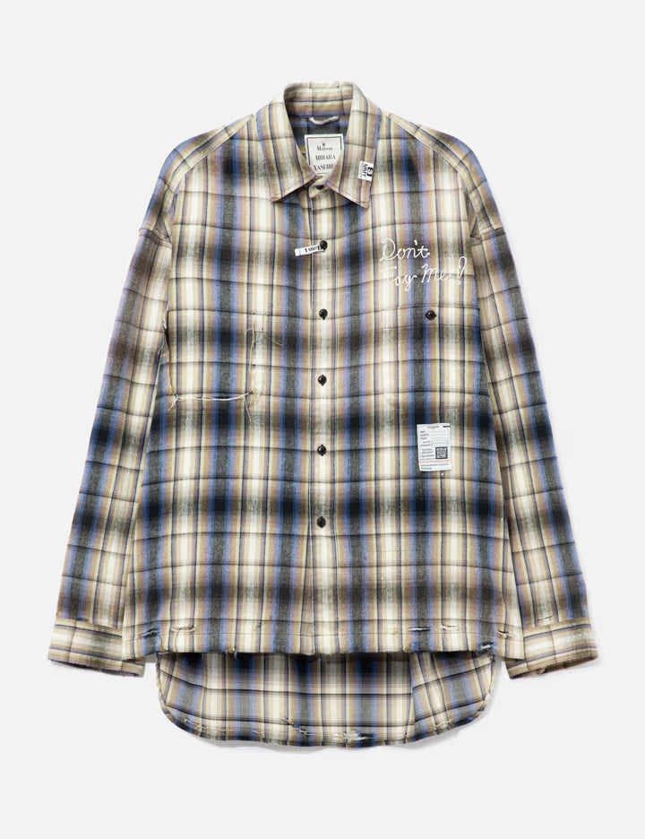 Vintage Like Check Shirt
