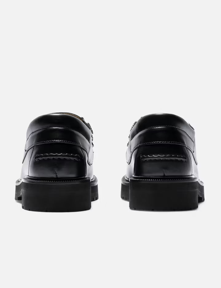 Black Leather Lace Up Shoes