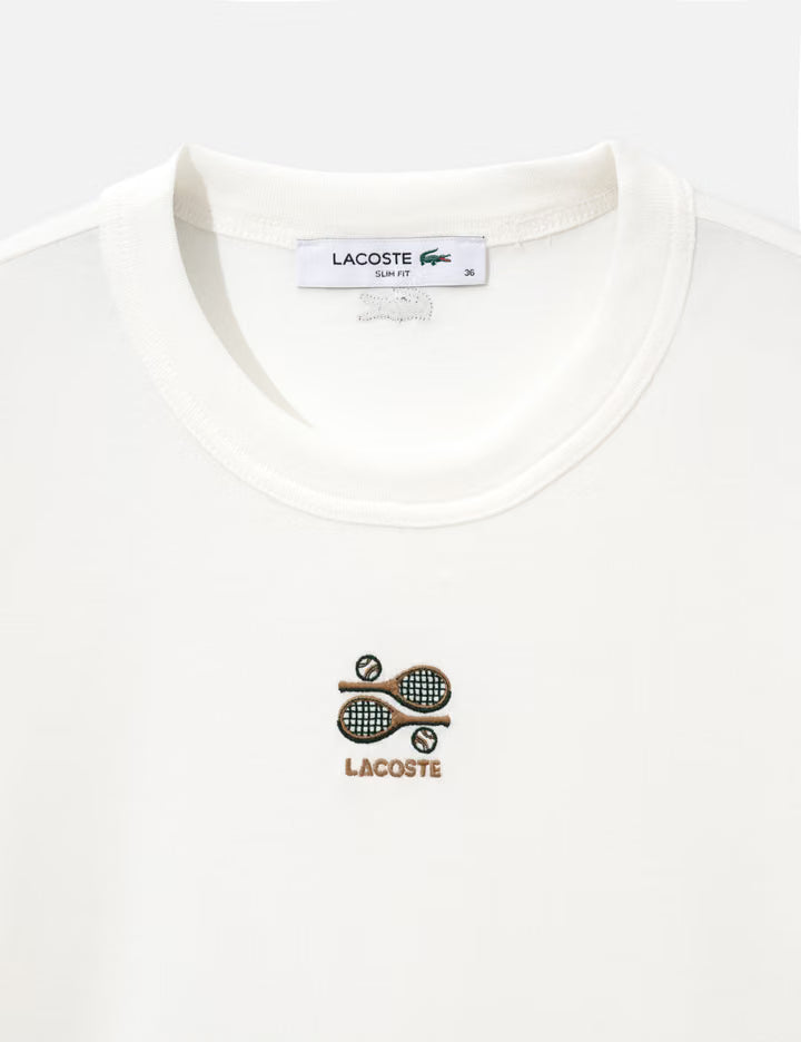 Embroidery Accent Jersey T-Shirt