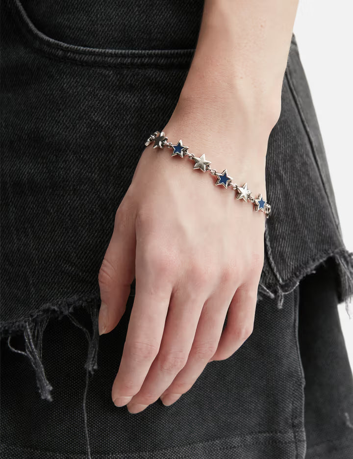 Enameled Stars Bracelet