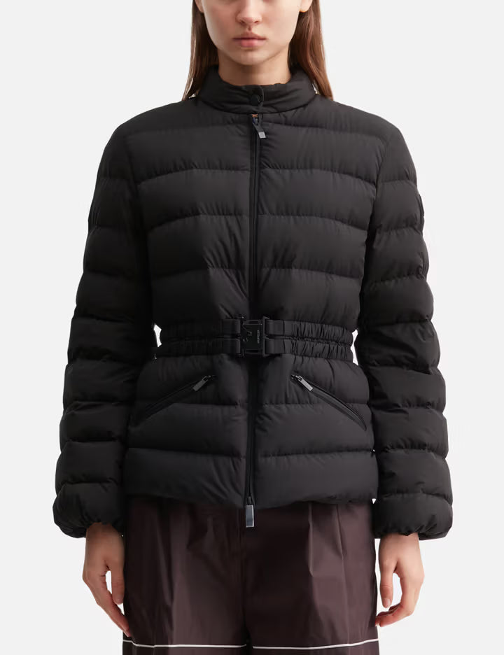 Esthetique Belted Short Down Jacket