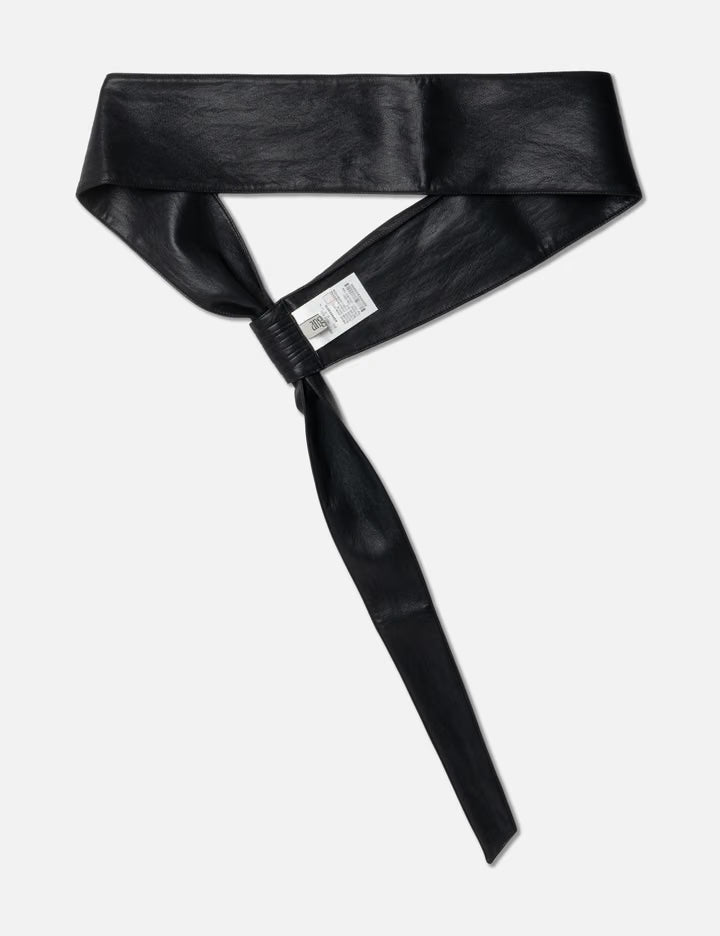 Faux Leather Belt