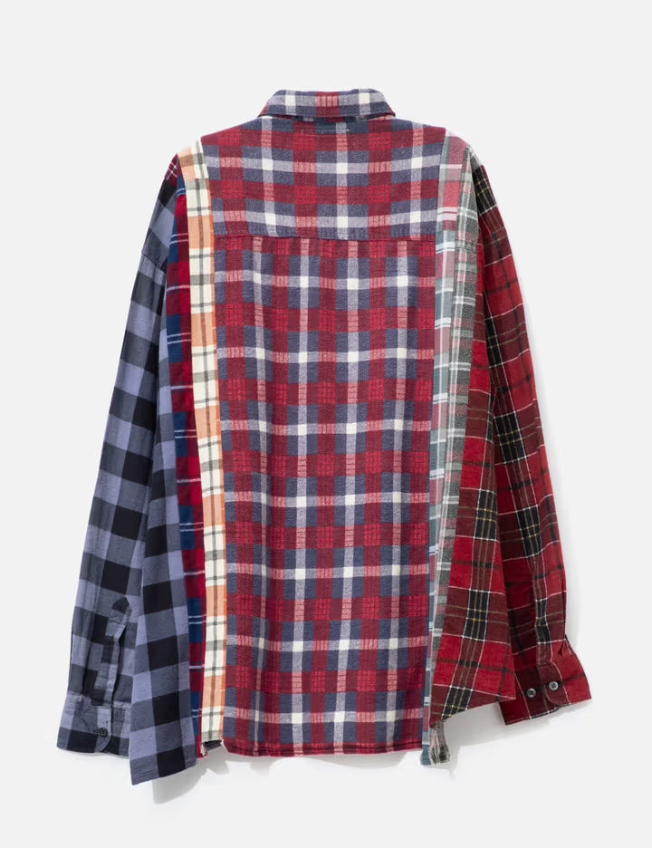Flannel Shirt - 7 Cuts Wide Shirt