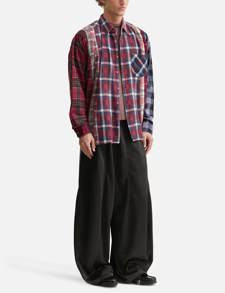 Flannel Shirt - 7 Cuts Wide Shirt