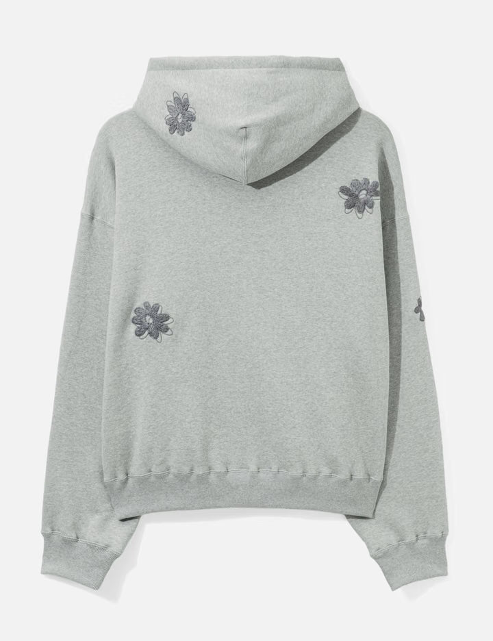 Flower Embroidery Hoodie