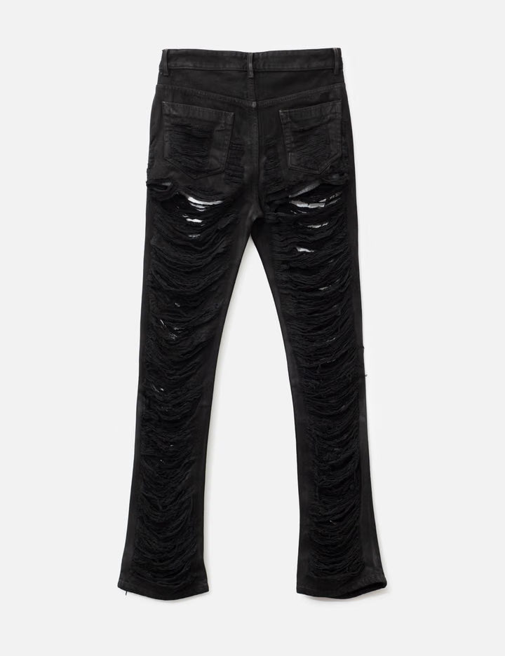 Fog Cut Shredded Denim Jeans
