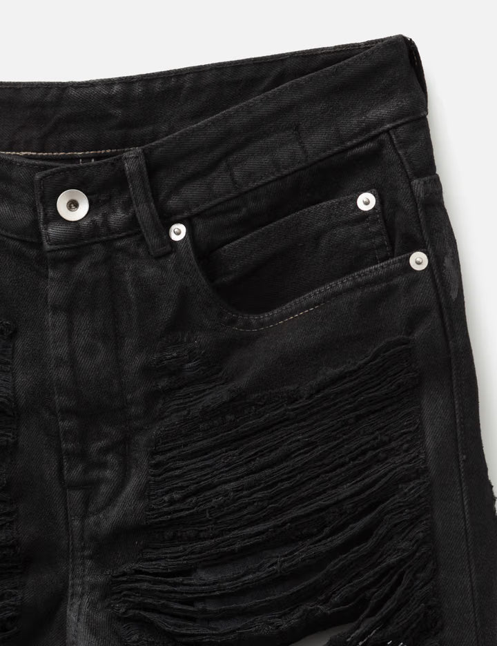 Fog Cut Shredded Denim Jeans
