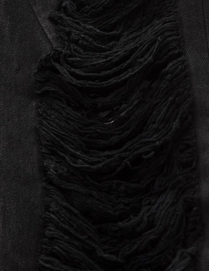 Fog Cut Shredded Denim Jeans