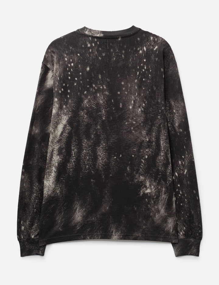 Fuzzy Print Long Sleeve