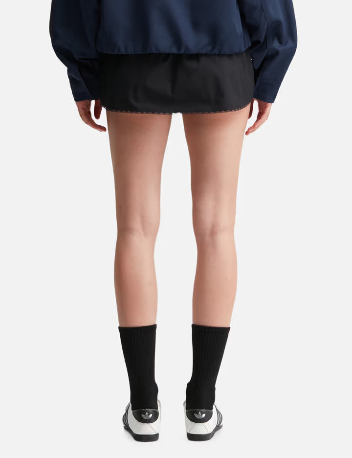 G Classic Lace-Up Mini Skirt