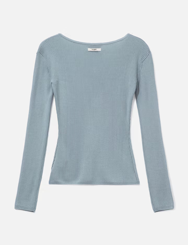 G Classic Rib V-Neck Knit
