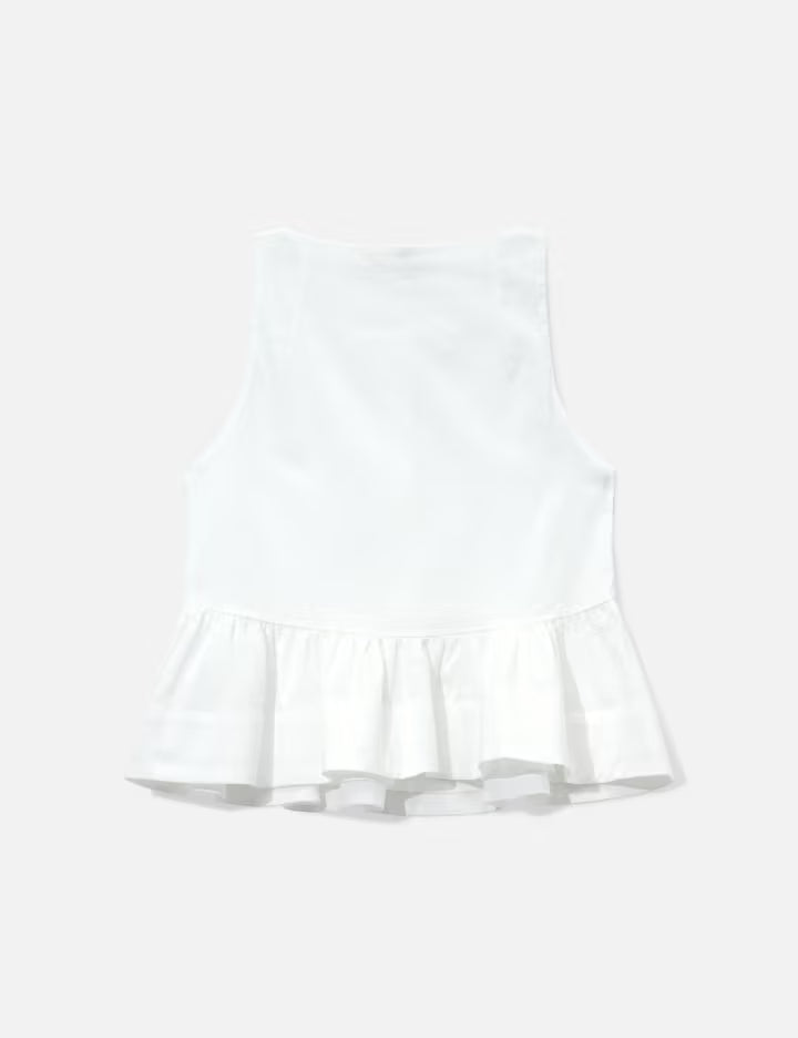 G Ruffled Button Blouse