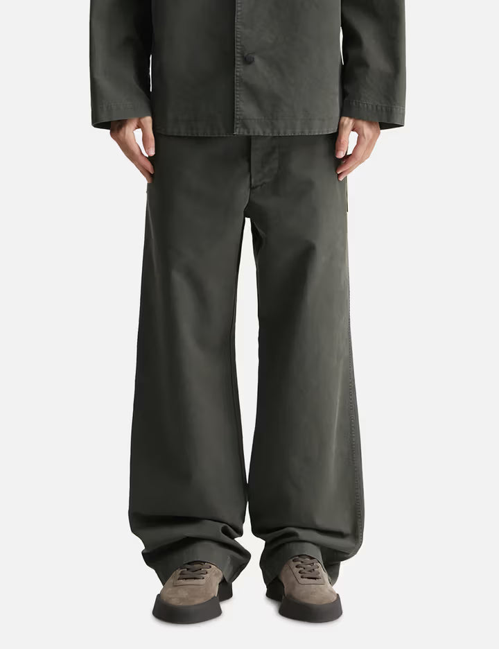 Garment Dyed Cotton Casual Pant
