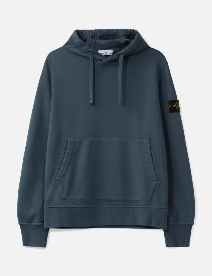 Garment Dyed Cotton Fleece Hoodie