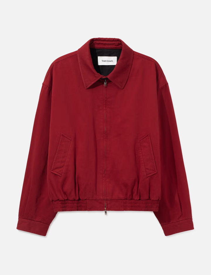Garment Washed Cotton Blouson