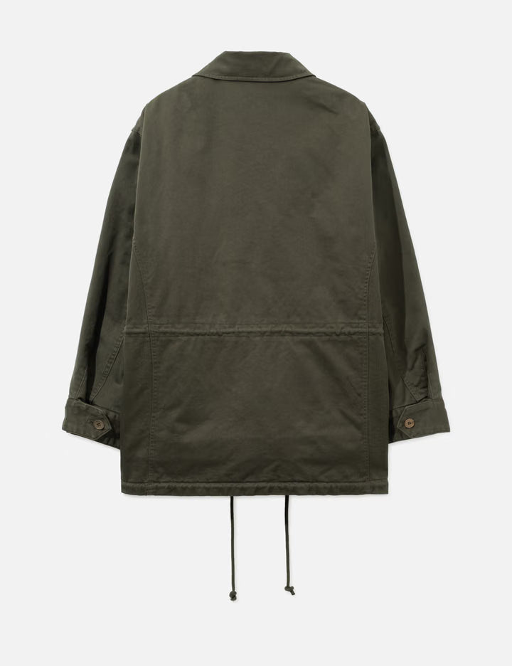Garment Washed Cotton Field Jacket
