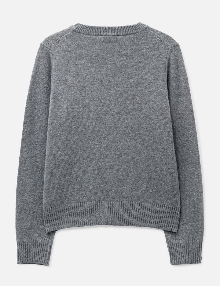 Graphic Wool Sweater Teddy