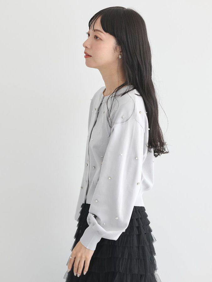 Tsugumi Pearl Cardigan