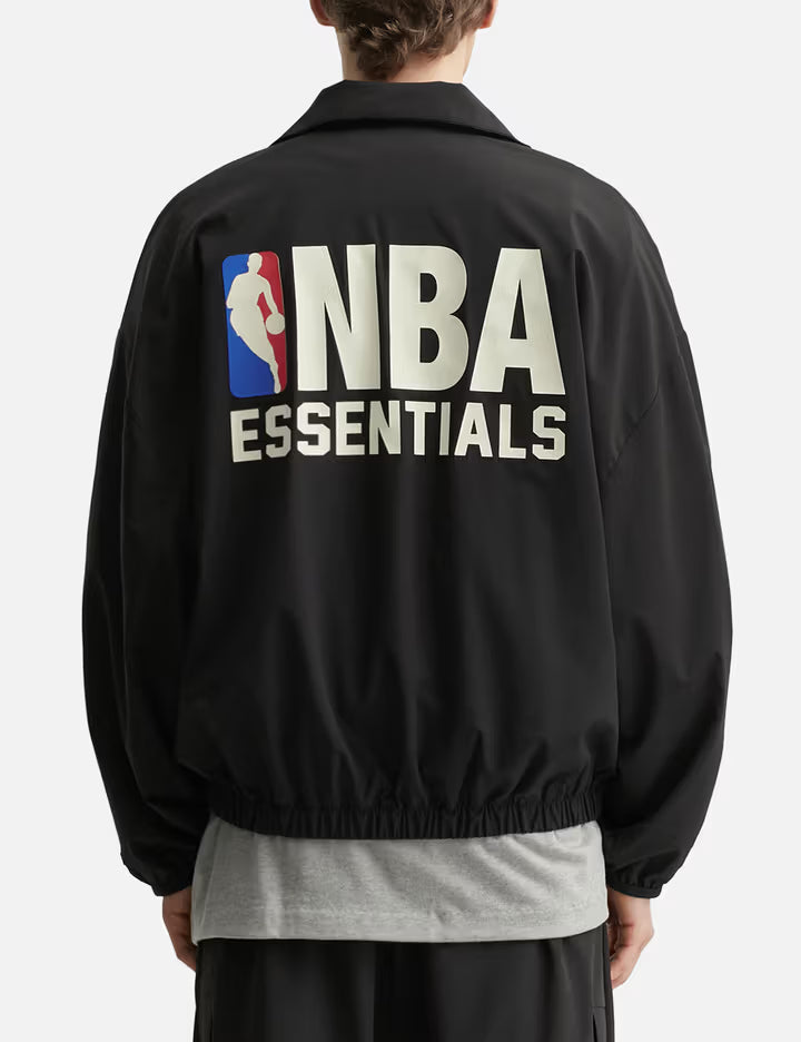 Fear Of God Essentials X NBA Nylon 1/2 Zip Track Jacket