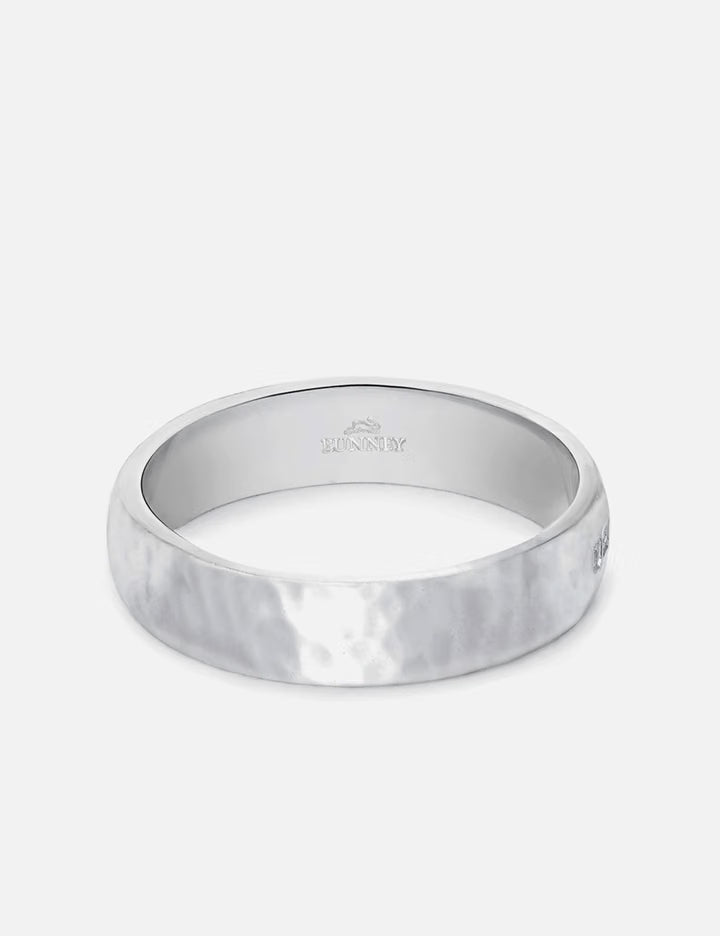 Hammered Ring 5mm
