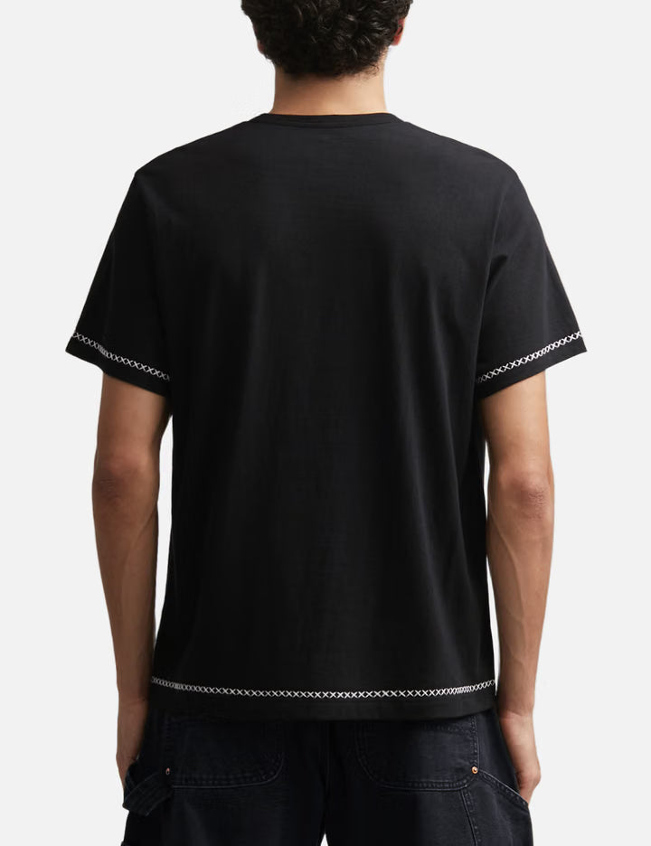 Hand-Embroidered T-Shirt