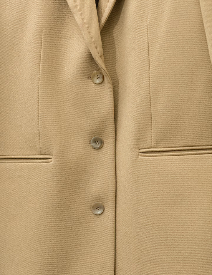 Hannah Wool Jacket In Beige
