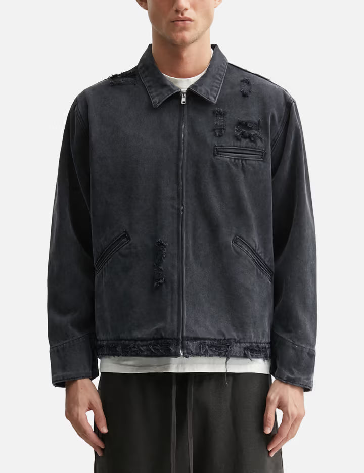 Hench Distressed Work Jacket