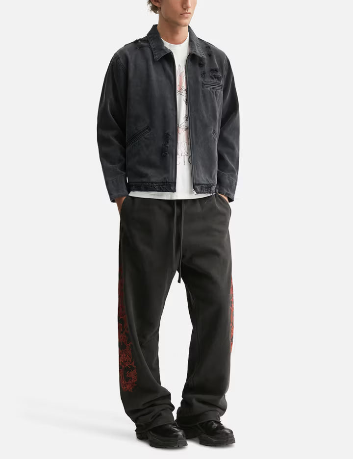Hench Distressed Work Jacket