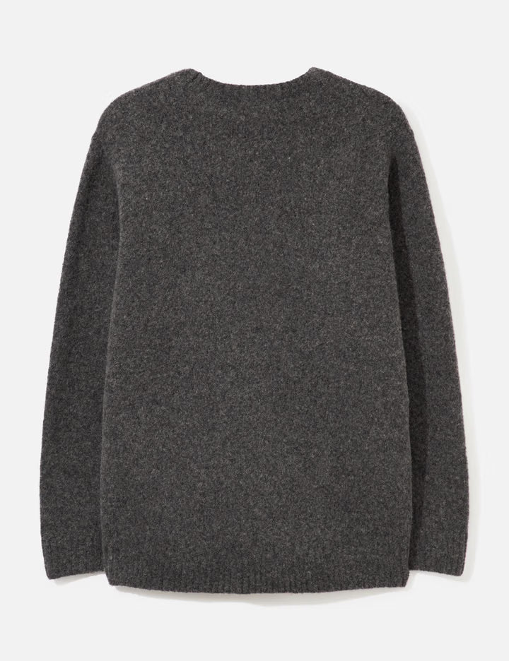 Hiker Crew Sweater Wool Boucle Knit