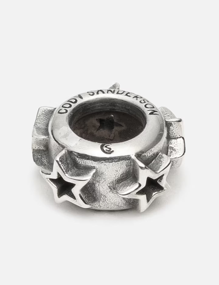 Hollow Star Rondelle Bead