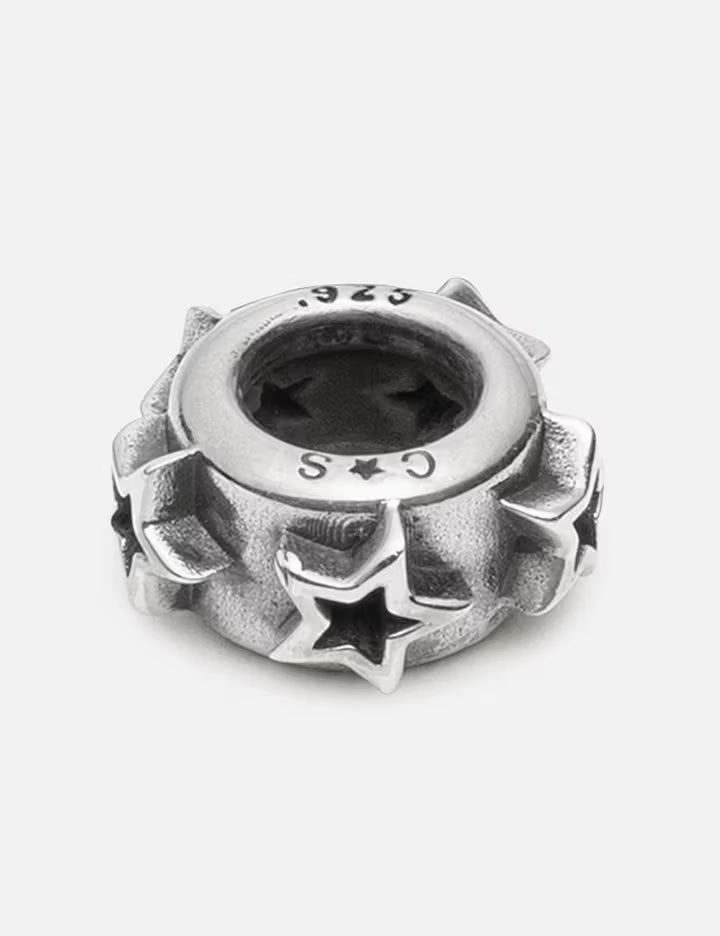 Hollow Star Rondelle Bead
