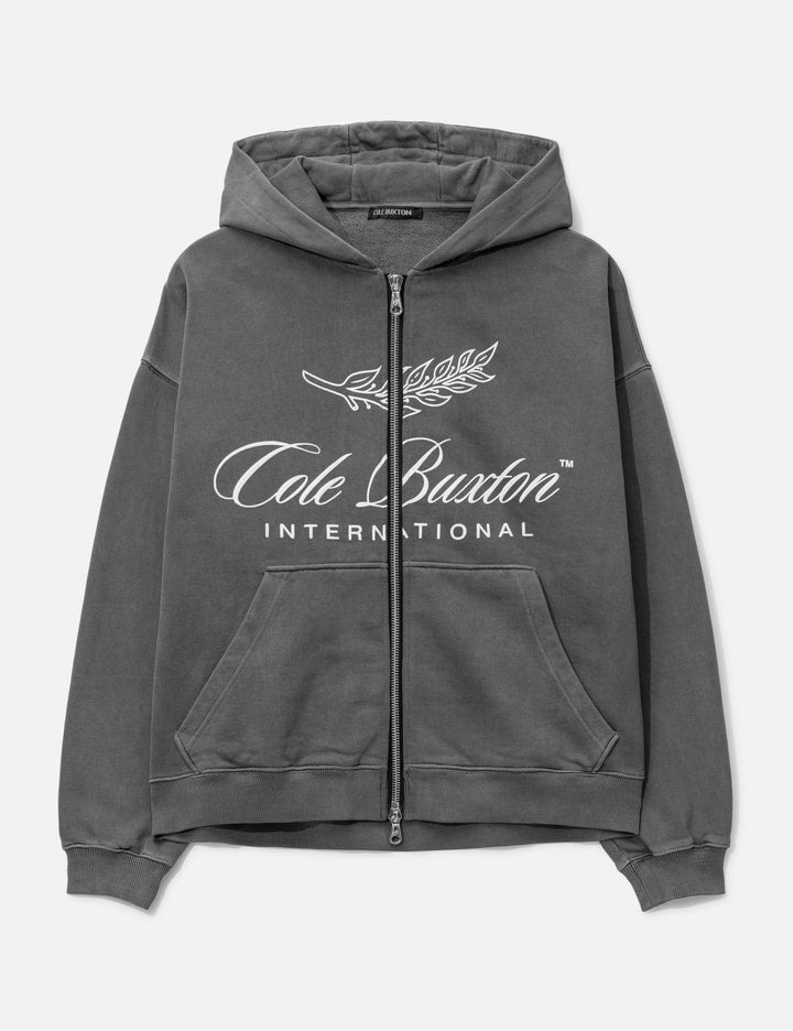 International Zipped Hoodie