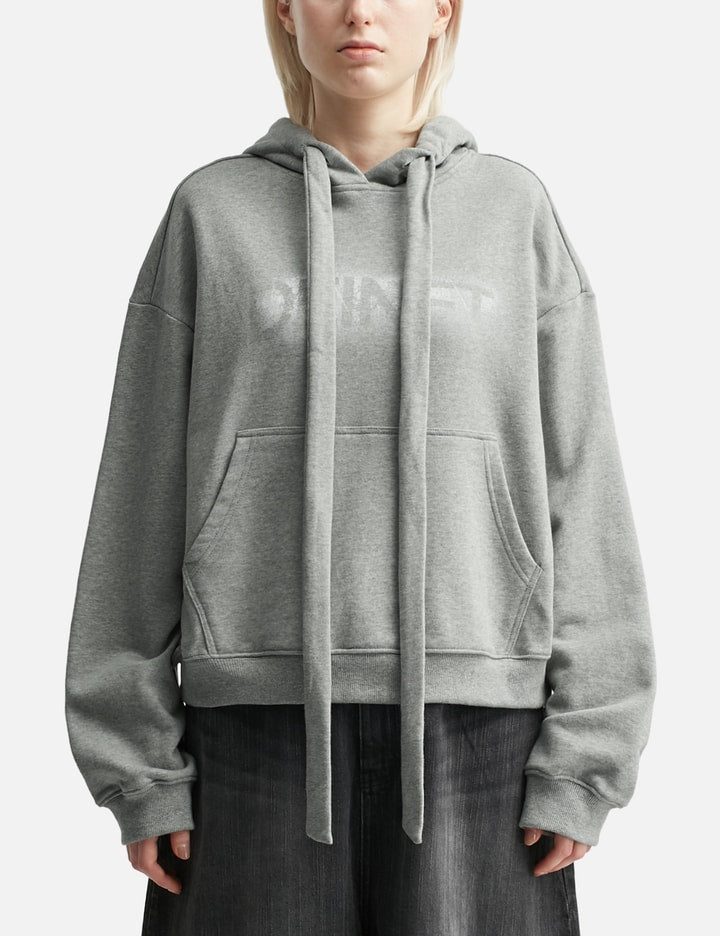 Ribbon String Point Hoodie