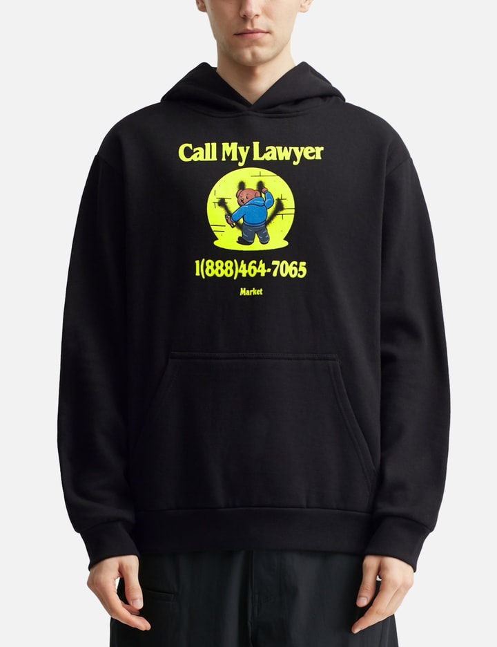Market x Smiley Call My Lawyer Bear Hoodie
