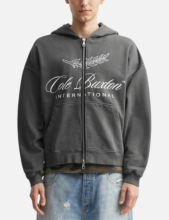 International Zipped Hoodie