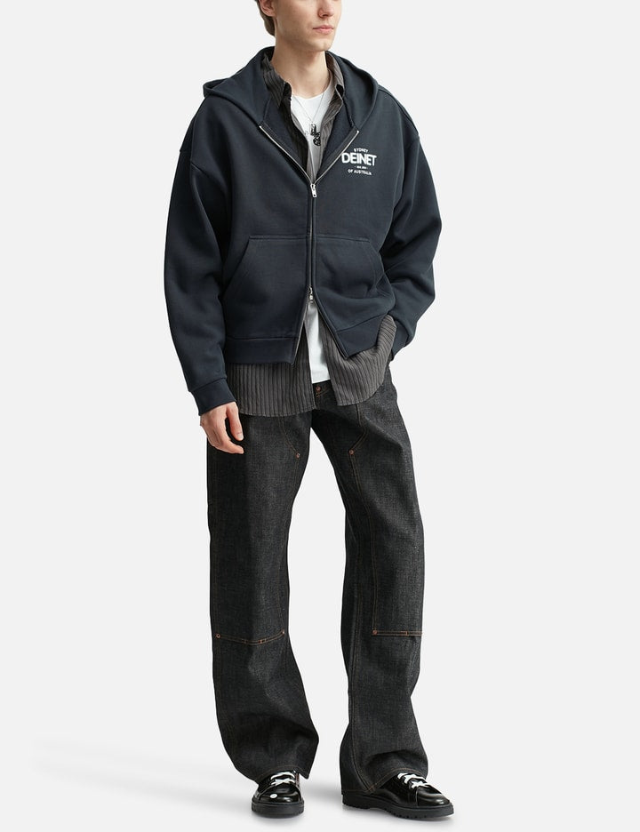 Lost In Sydney Zip-Up Hoodie Navy