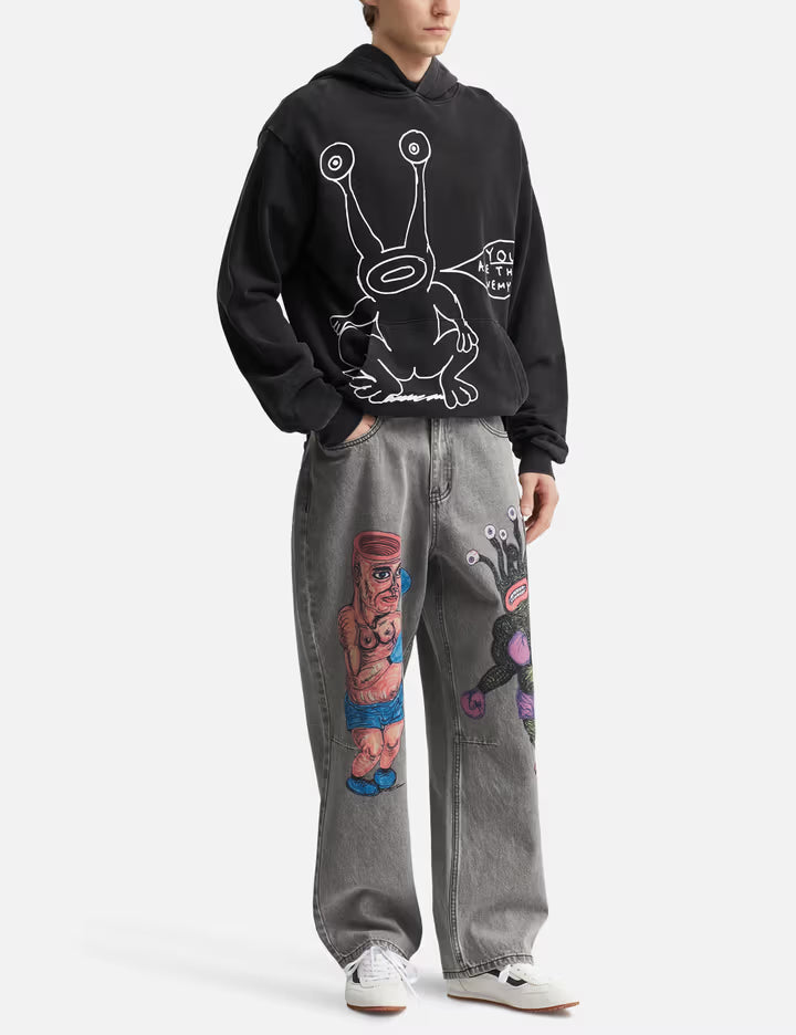 Butter Goods X Daniel Johnston Enemy Pullover Hood