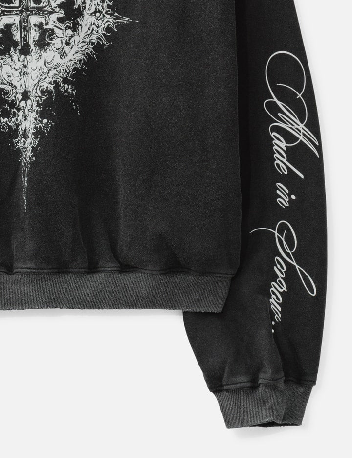 "Alis" Printed Necklace Hoodie