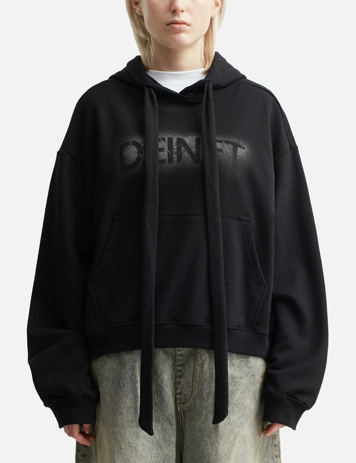 Ribbon String Point Hoodie