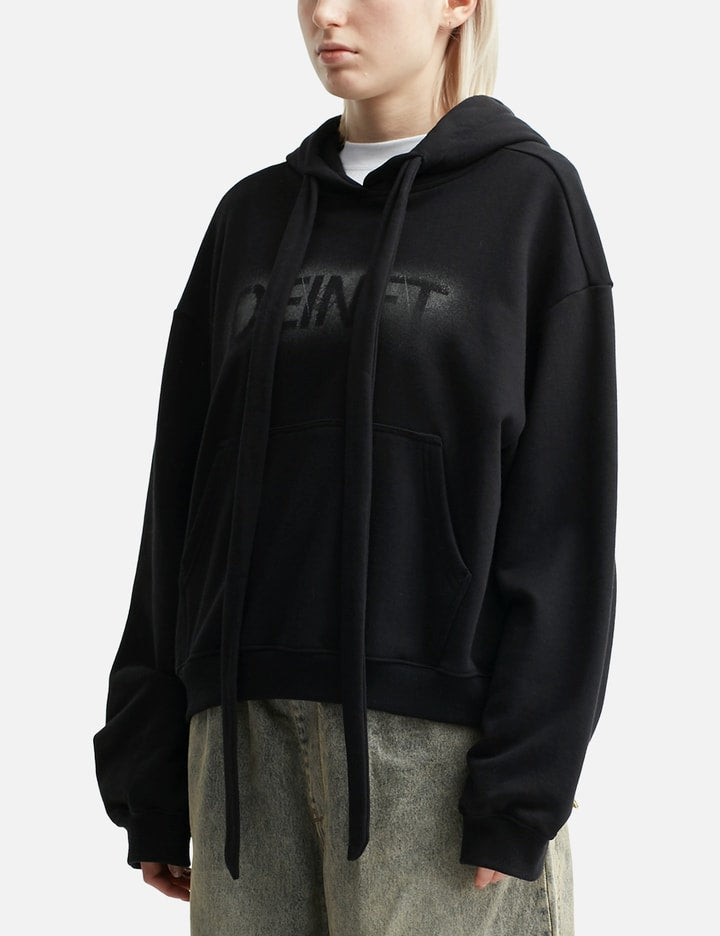 Ribbon String Point Hoodie