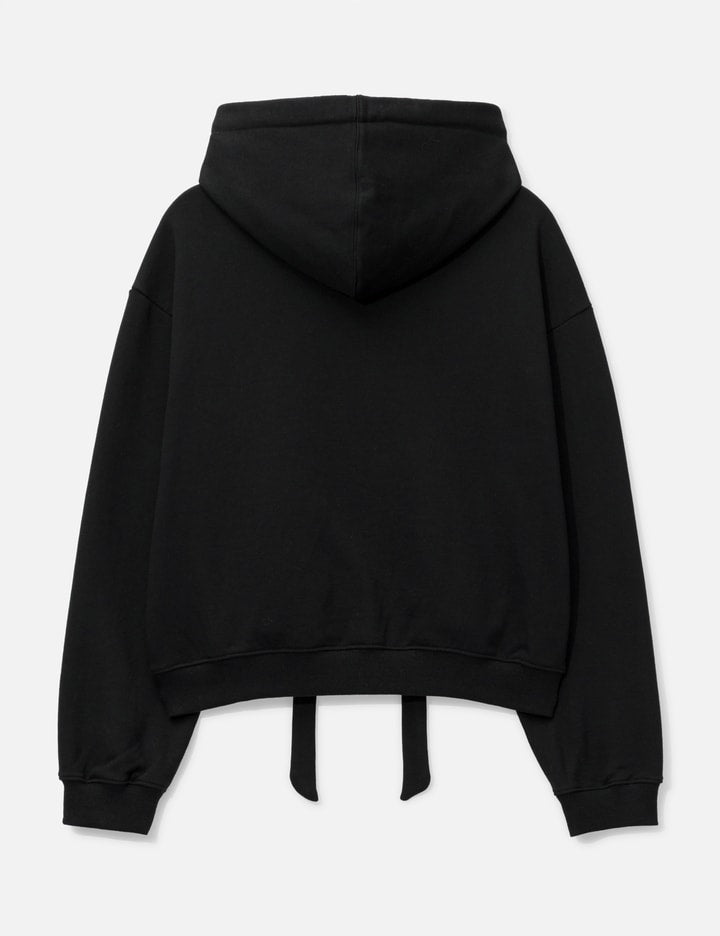 Ribbon String Point Hoodie
