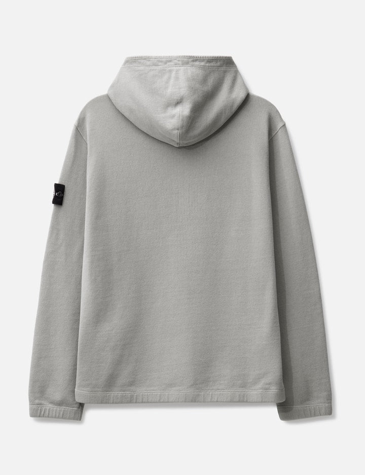 70% Recycled Cotton Fleece Hooded Sweatshirt