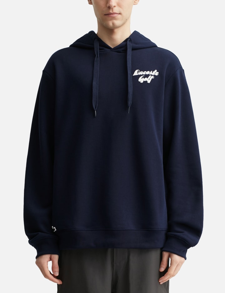 Printed Fleece Golf Hoodie