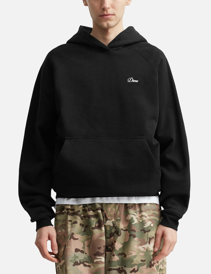 Cursive Small Logo Hoodie