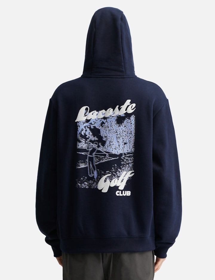 Printed Fleece Golf Hoodie