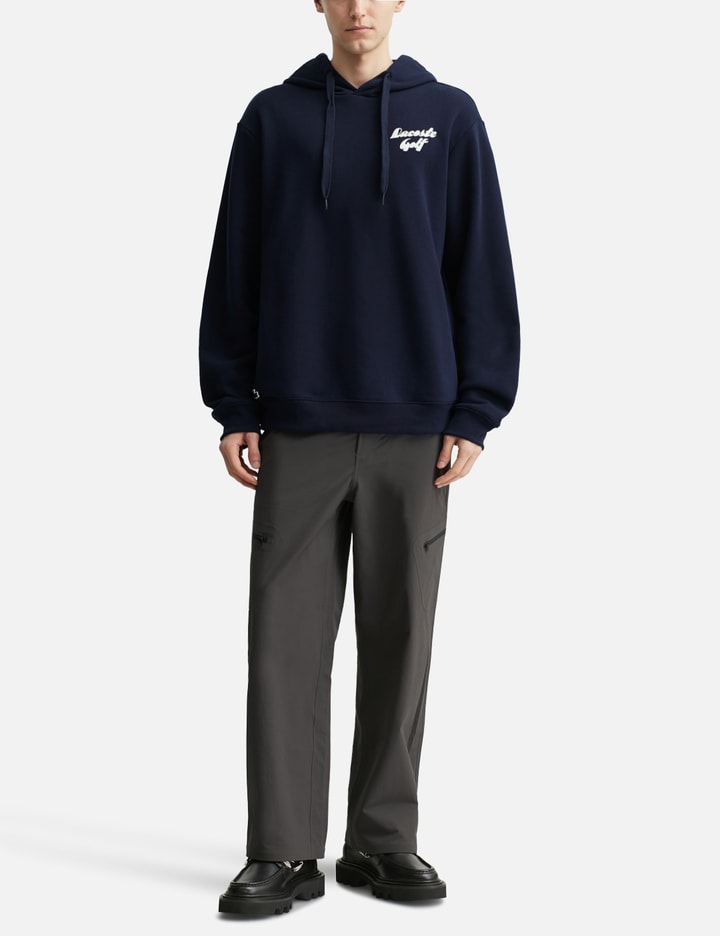 Printed Fleece Golf Hoodie