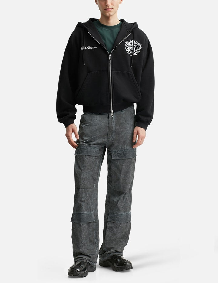 Collegiate Crest Zipped Hoodie