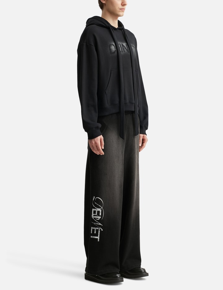 Ribbon String Point Hoodie