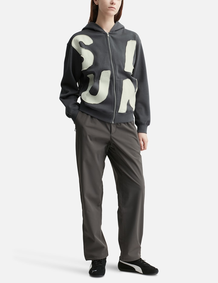 Capital Brushed Zip Up Hoodie